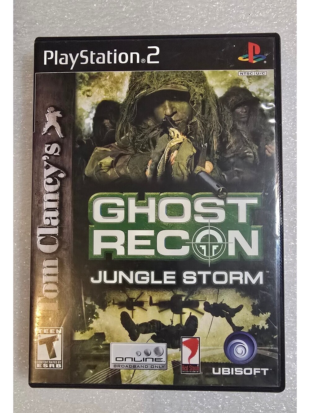 PS2 Ghost Recon Jungle Storm Sony PlayStation 2 T-Teen [COPY]